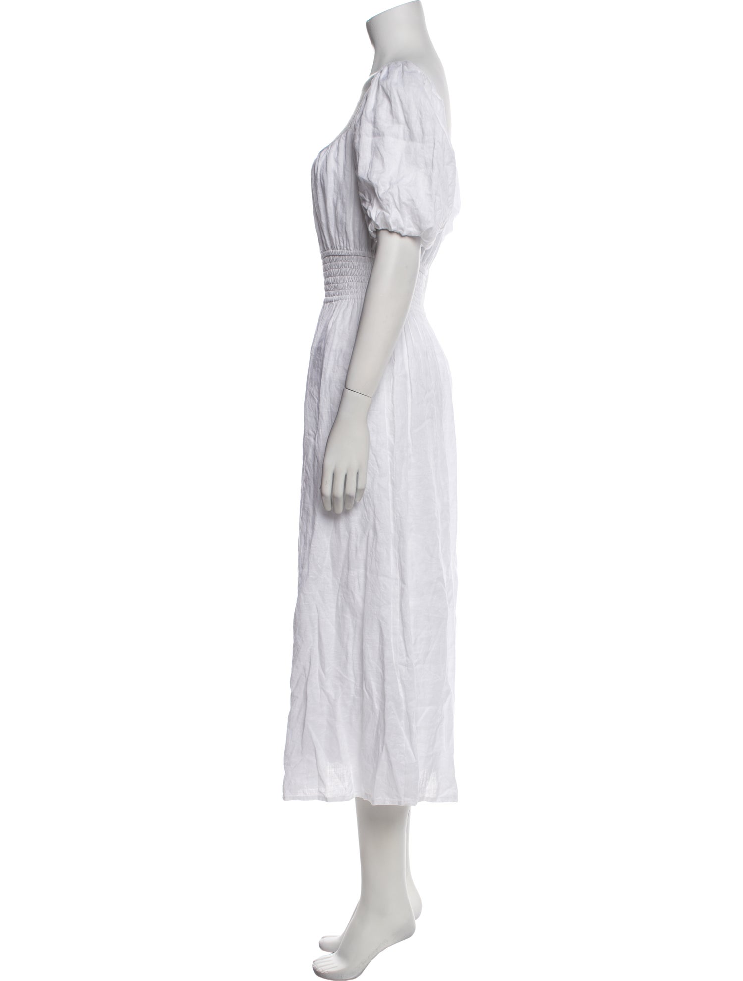 Faithfull The Brand Linen Long Dress